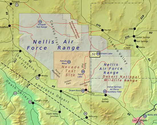 Area 51 Base secreta Nevada (sitios poco conocidos en USA) - Foro Costa Oeste de USA
